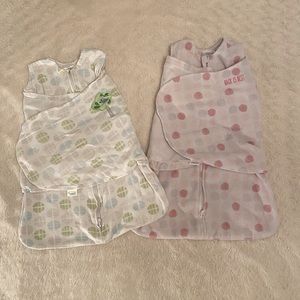 2 Halo Sleep Sack Swaddles- Newborn Size